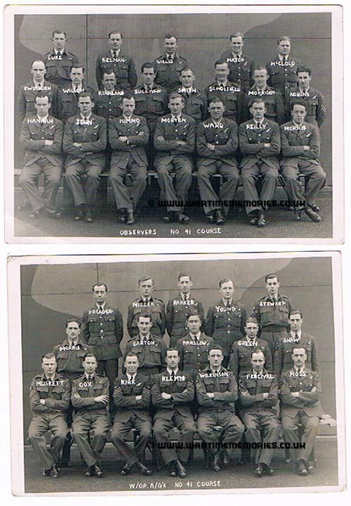Air gunners w/operators and Obserers course 1941 UK